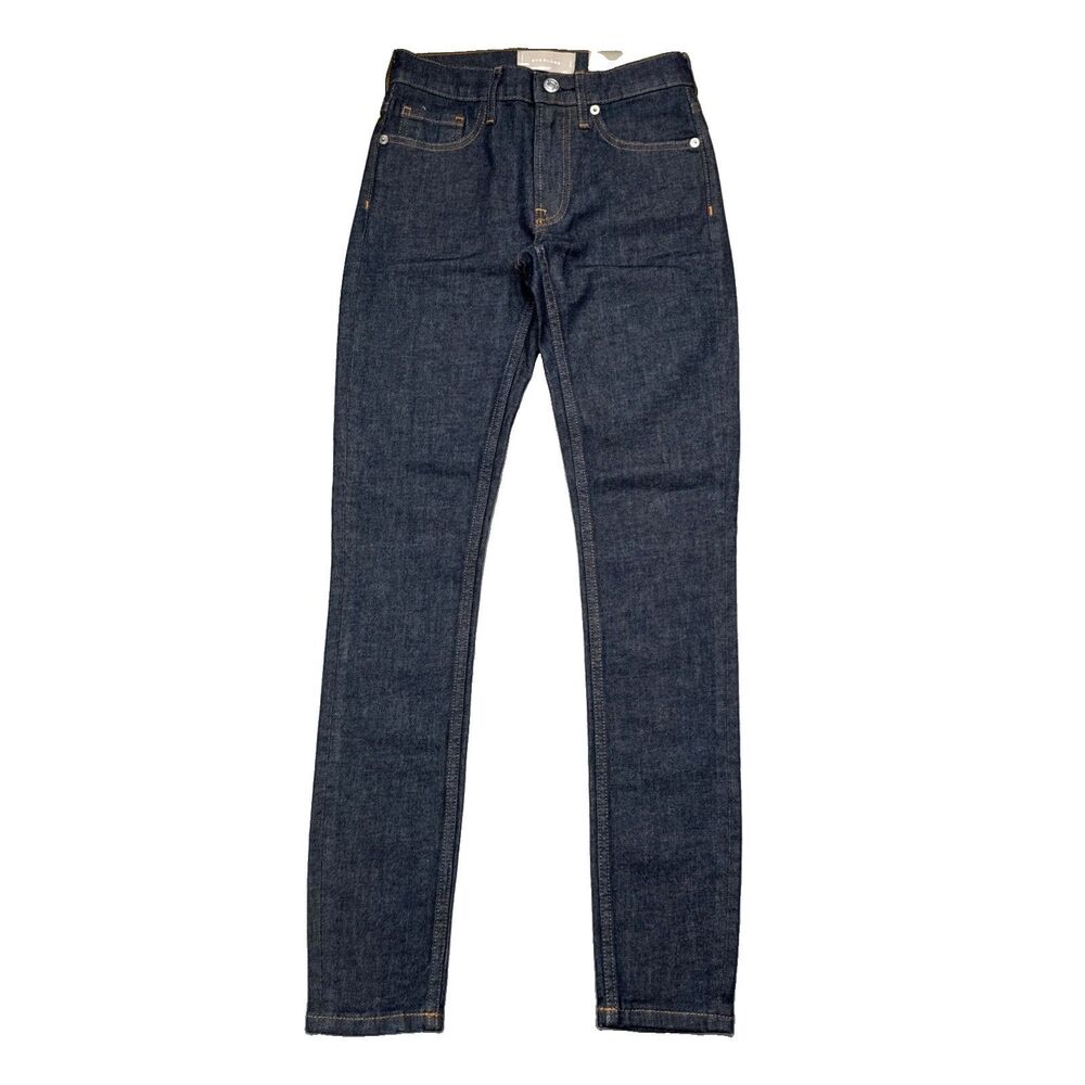 NWT Everlane Mid Rise Skinny Jeans Dark Blue Womens - Size 23 Tall (23x29.5)